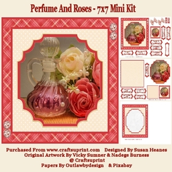 Perfume And Roses - 7x7 Mini Kit