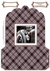 A Refurbished Vintage Car - Money Wallet