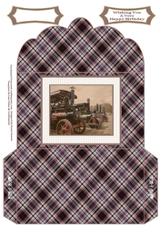 Sepia Traction Engines - Money Wallet