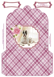 Mum And Puppy - Money Wallet