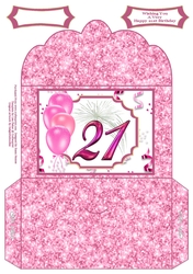 Wishing You A Happy 21st Birthday - Money Wallet