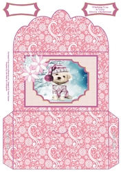 Sweet Little Doggy Christmas Wishes - Money Wallet