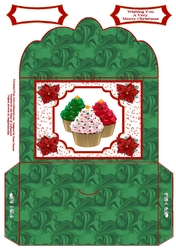 Beautiful Christmas Cupcakes - Money Wallet