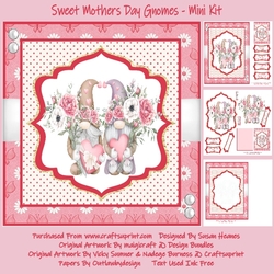 Sweet Mothers Day Gnomes - Mini Kit