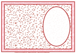 Light Pink Frosting, With Sprinkles - Insert