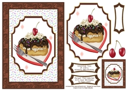 Sweet, Creamy Chocolate Eclair
