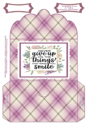 Never Give Up On The Things That Make You Smile! - Money Wallet