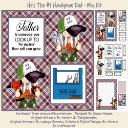 Hes The #1 Handyman Dad - Mini Kit