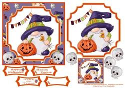 Halloween Gnome 6x6