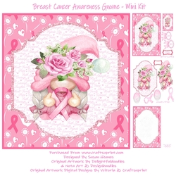 Breast Cancer Awareness Gnome - Mini Kit
