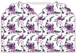 Rose And Thistle - Elegant Top Card Base