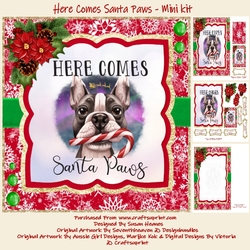Here Comes Santa Paws - Mini Kit