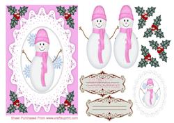 Christmas Snowman 3