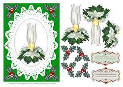 Glowing Christmas Lamp 2