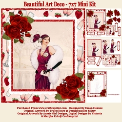 Beautiful Art Deco - 7x7 Mini Kit