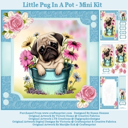 Little Pug In A Pot - Mini Kit