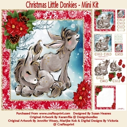 Christmas Little Donkies - Mini Kit