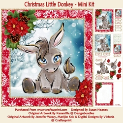 Christmas Little Donkey - Mini Kit