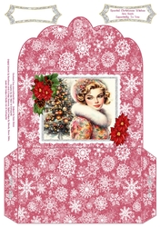 Retro Christmas Beauty - Money Wallet