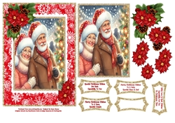 For A Special Couple At Christmas Time - 5x7