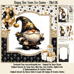 Happy New Years Eve Gnome - Mini Kit