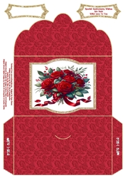 Beautiful Rose Bouquet - Money Wallet