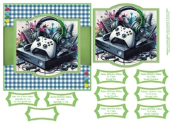 For A Birthday Gamer - 6x6