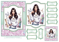 Crafting Queen - 5x7