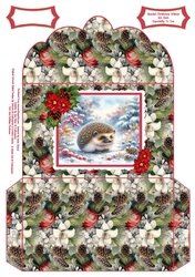Hedgehog At Christmas - Money Wallet