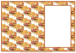 Takeaway Favourites, Cheeseburger & Chips - Insert 2