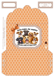 Dogs Make Me Happy - Money Wallet