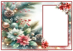 Beautiful Christmas Florals - Insert