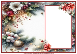Beautiful Christmas Florals, Baubles & Lights - Insert