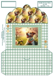 Little Jack Russel In The Garden - Money Wallet