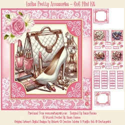 Ladies Pretty Accessories - 6x6 Mini Kit