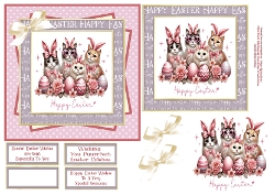 Wishing You A Puurrfect Easter - 6x6