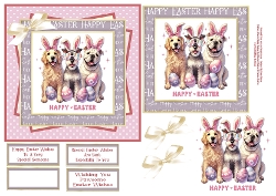 Wishing You A Pawsome Easter - 6x6
