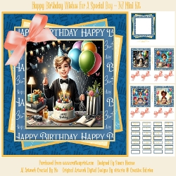 Image of cup1376030_846 - Happy Birthday Wishes For A Special Boy - 7x7 Mini Kit