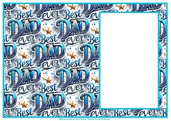 Happy Fathers Day, To The Best Dad Ever - Insert