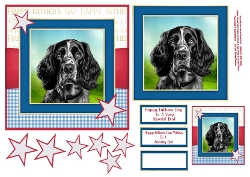 Wishing You A Pawsome Fathers Day - 6x6