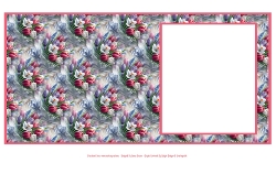Beautiful Spring Bouquet - 6x6 Insert