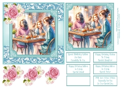 Ladies Who Lunch - 6x6 2