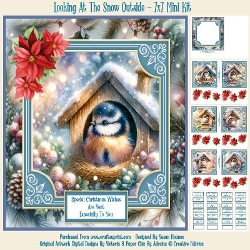 Looking At The Snow Outside - 7x7 Mini Kit