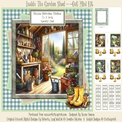 Inside The Garden Shed - 6x6 Mini Kit