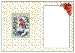 Sweet Robin Redbreast - Insert