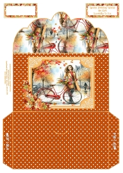 Autumn Cycle Ride - Money Wallet