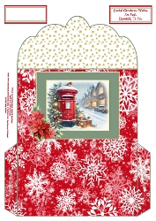 Christmas Postbox - Money Wallet