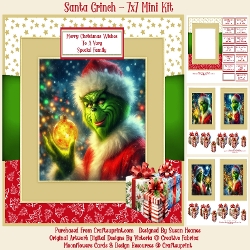 Santa Grinch - 7x7 Mini Kit