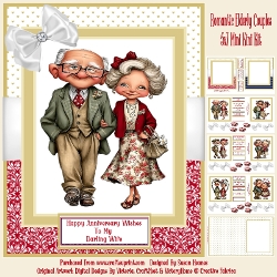 Romantic Elderly Couples - 5x7 Mini Kit