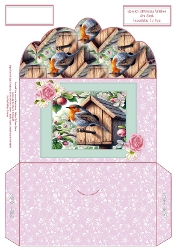 Robin Summer Birdhouse - Money Wallet